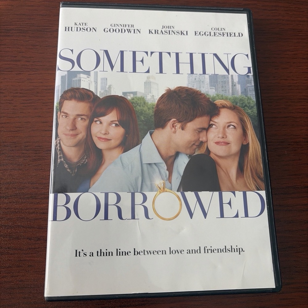 Something Borrowed DVD 2011 Widescreen Kate Hudson John Krasinski Movie